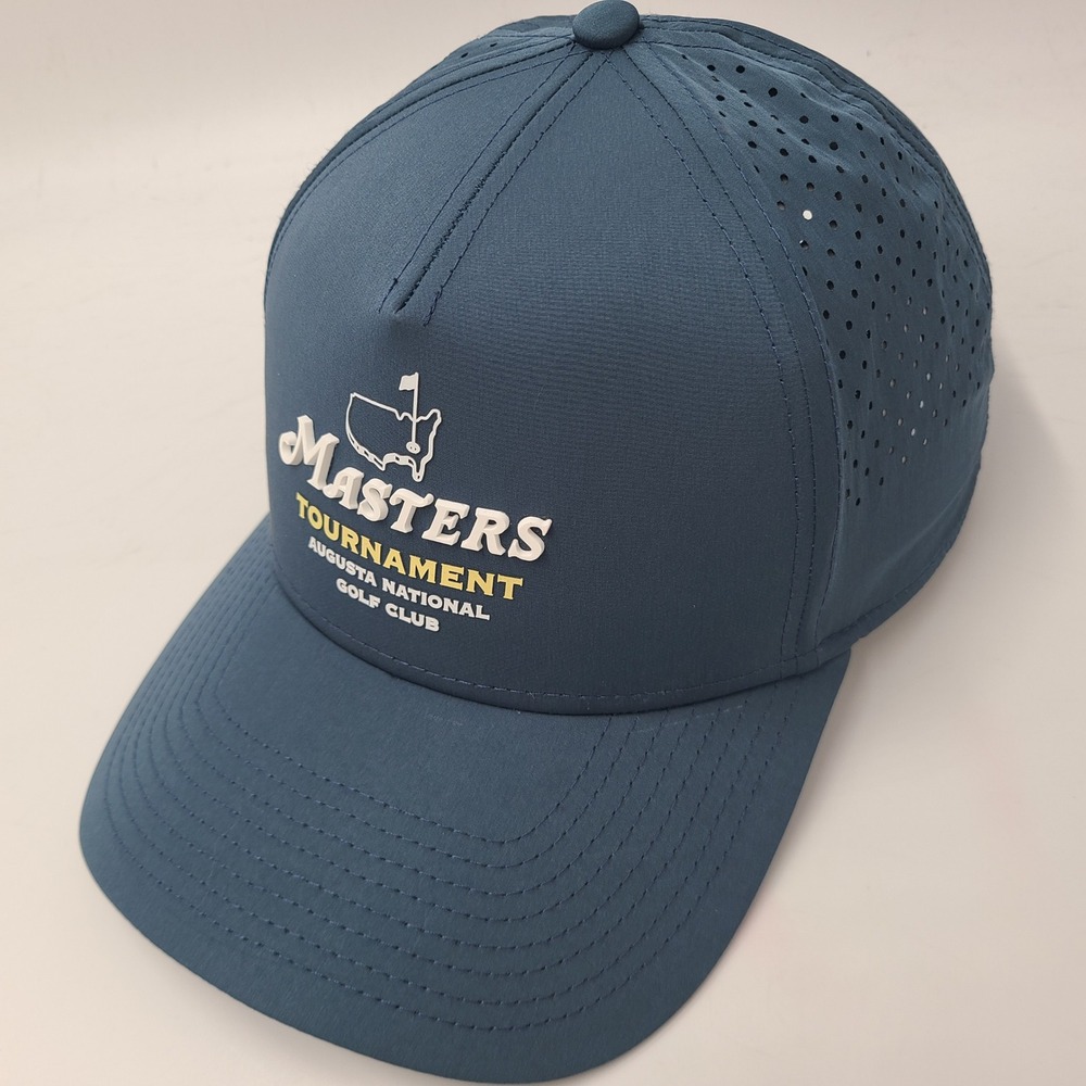 Masters Hat Snapback Mesh American Needle Blue Augusta National Golf Distressed